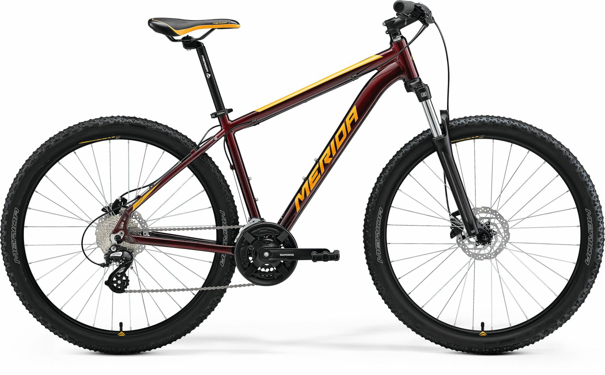 BIG SEVEN 15 BURGUNDY RED/ORANGE