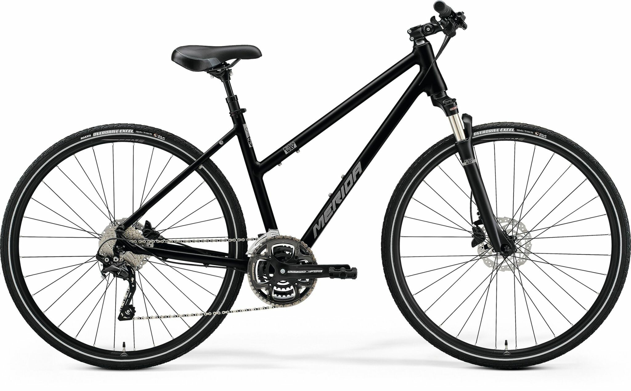 CROSSWAY 300 GLOSSY BLACK (SILVER) LADIES