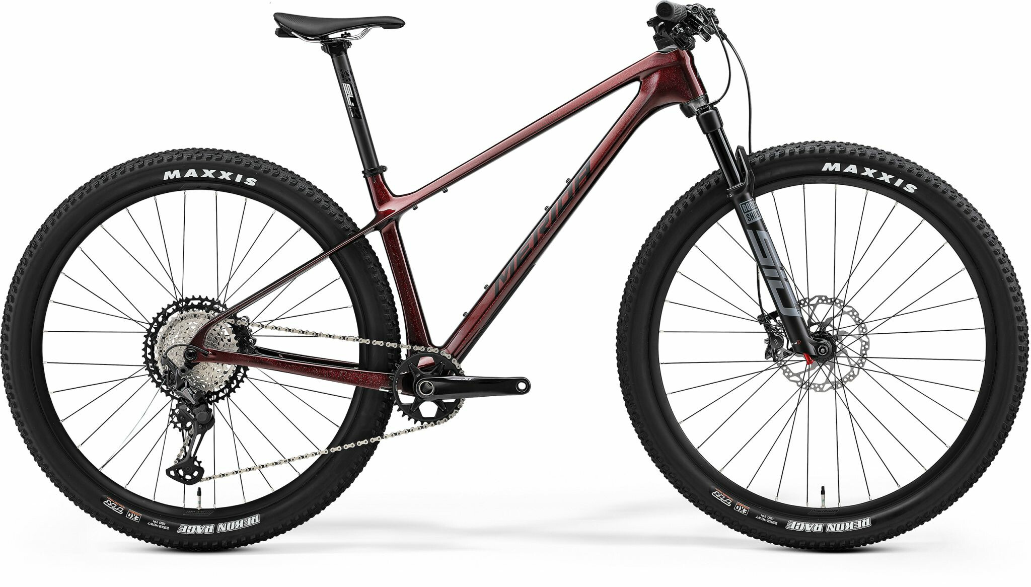 BIG NINE XT BURGUNDY RED/BLACK/SILVER XXL