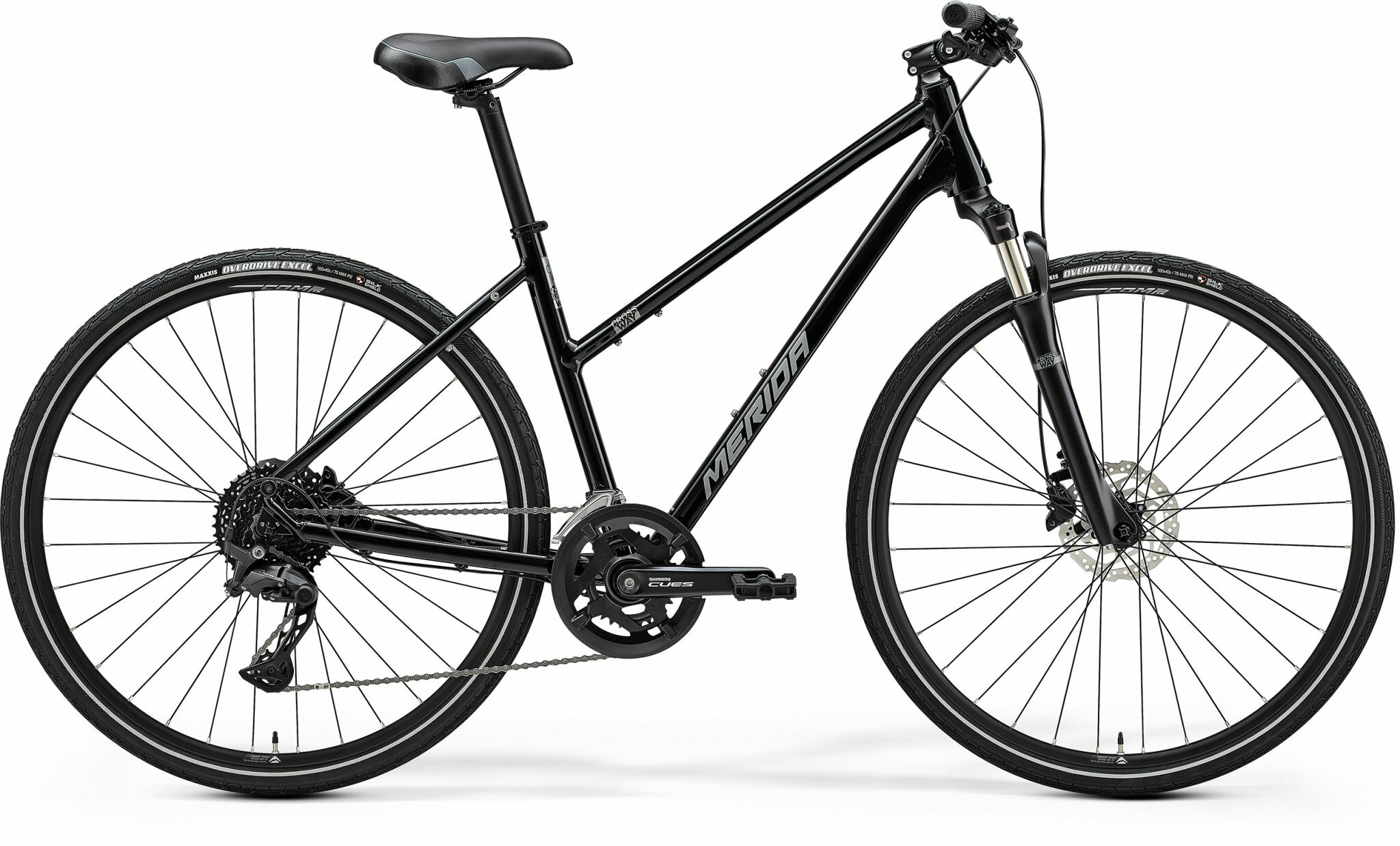 CROSSWAY 300 GLOSSY BLACK/SILVER LADIES